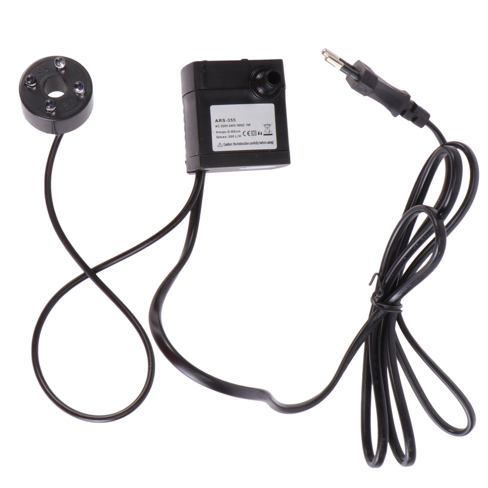 Aquarium Marine Lights - Bomba de água circulante submersível 5w,