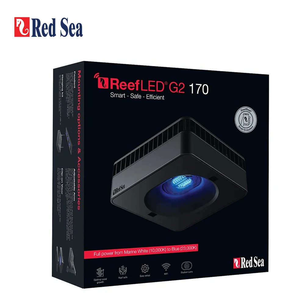 RedSea ReefLED G2 60/115/170 N - Saltwater Tank avaliação e preço