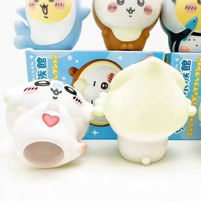 8 peças/caixa Figuras Kawaii C - Marine Aquarium avaliação e preço