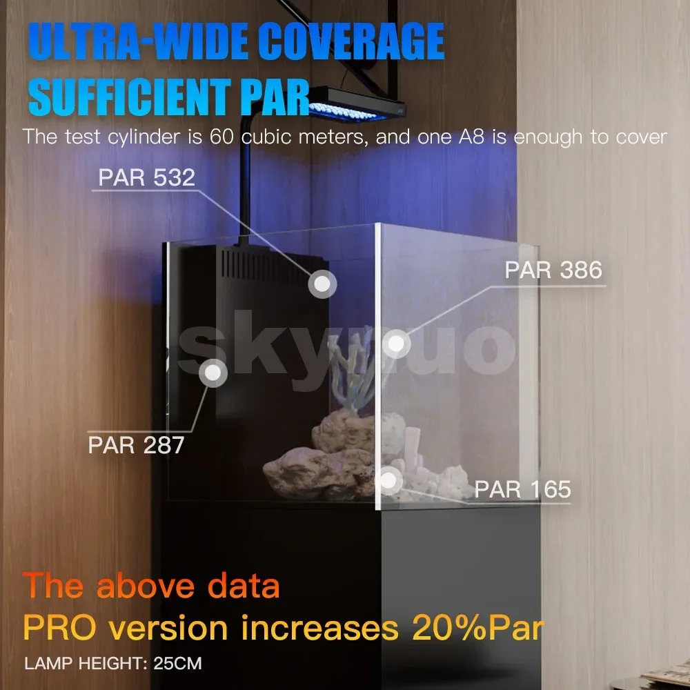 A8se/a8pro 2.0 geração 240w in - Reef Lighting avaliação e preço