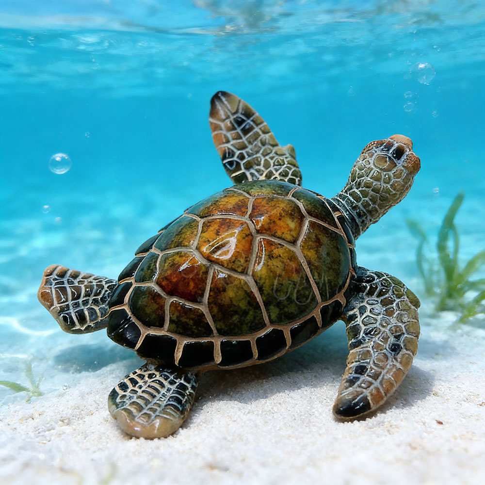 Molde de silicone de tartaruga - Marine Aquarium Epoxy avaliação e preço