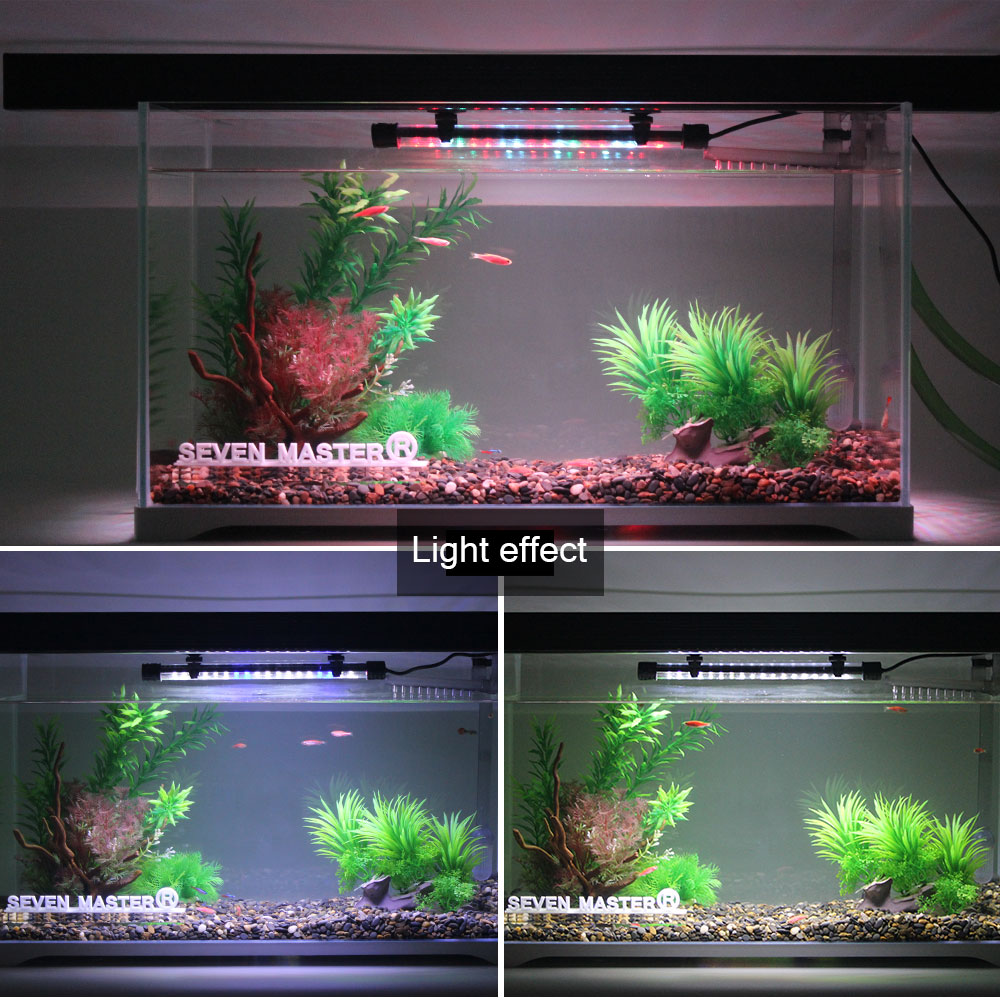 Luz de aquário led planta cres - Aquarium Marine Lights avaliação e preço
