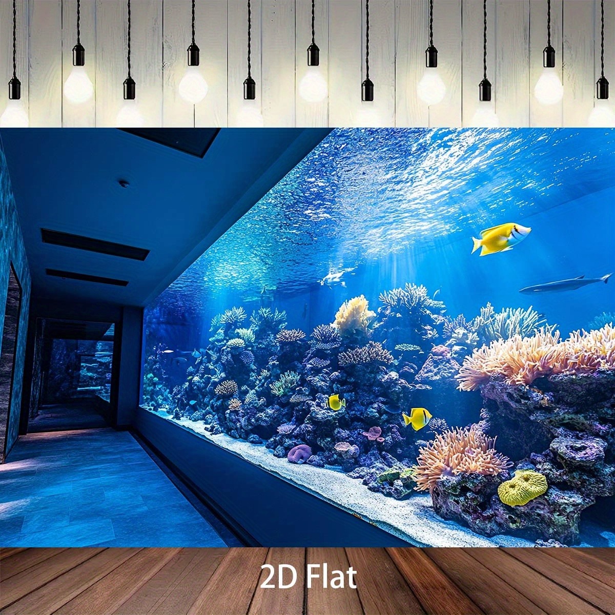 Tapeçaria Vibrante de Aquário  - Reef Aquarium avaliação e preço