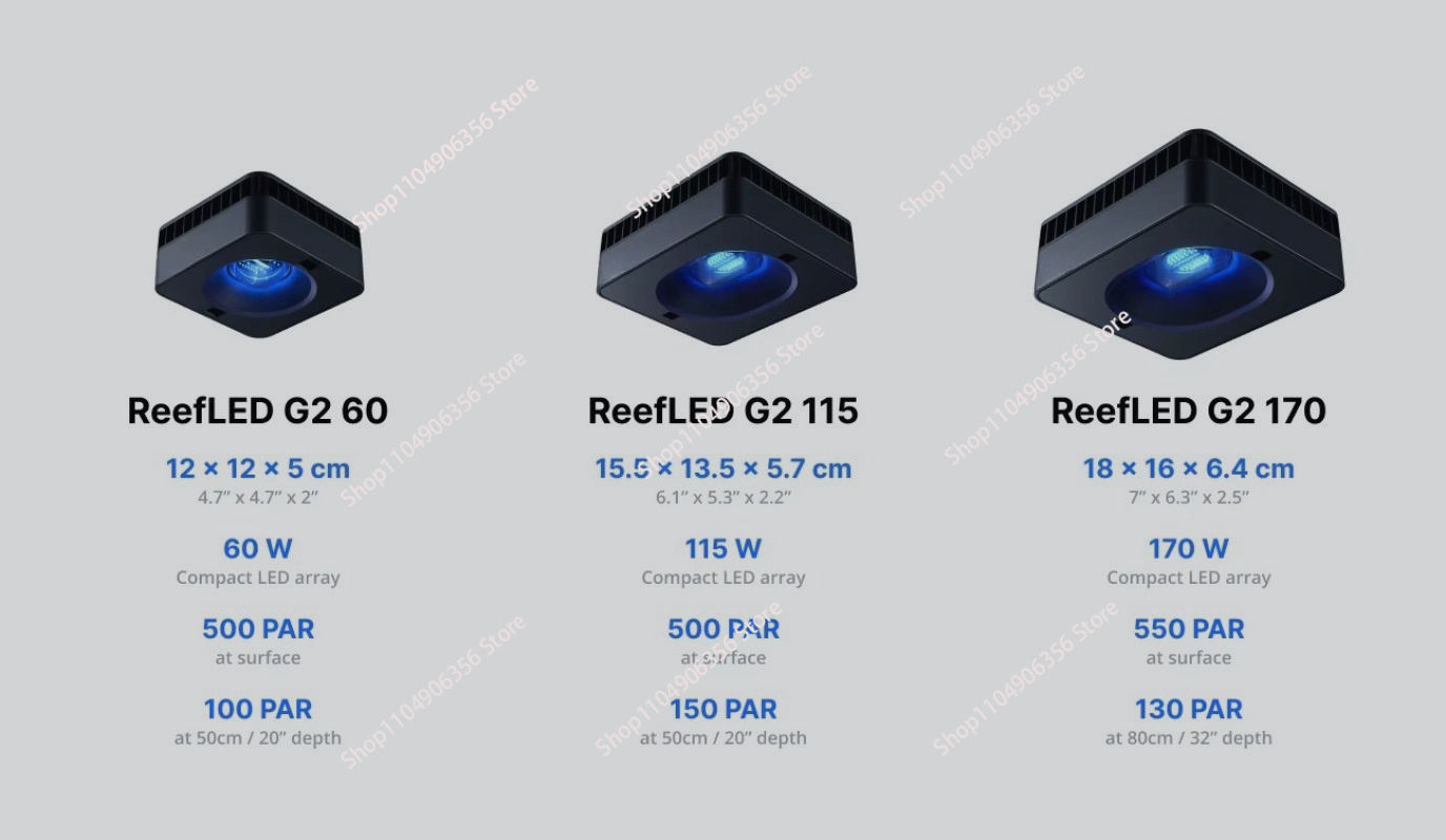 Nova Lâmpada LED de 60w para A - Marine Aquarium avaliação e preço
