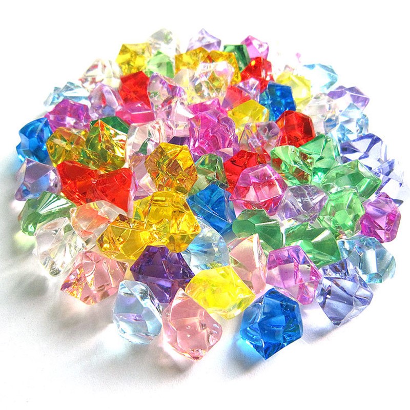 100 pçs pedras acrílicas cubos - Marine Aquarium Cube avaliação e preço