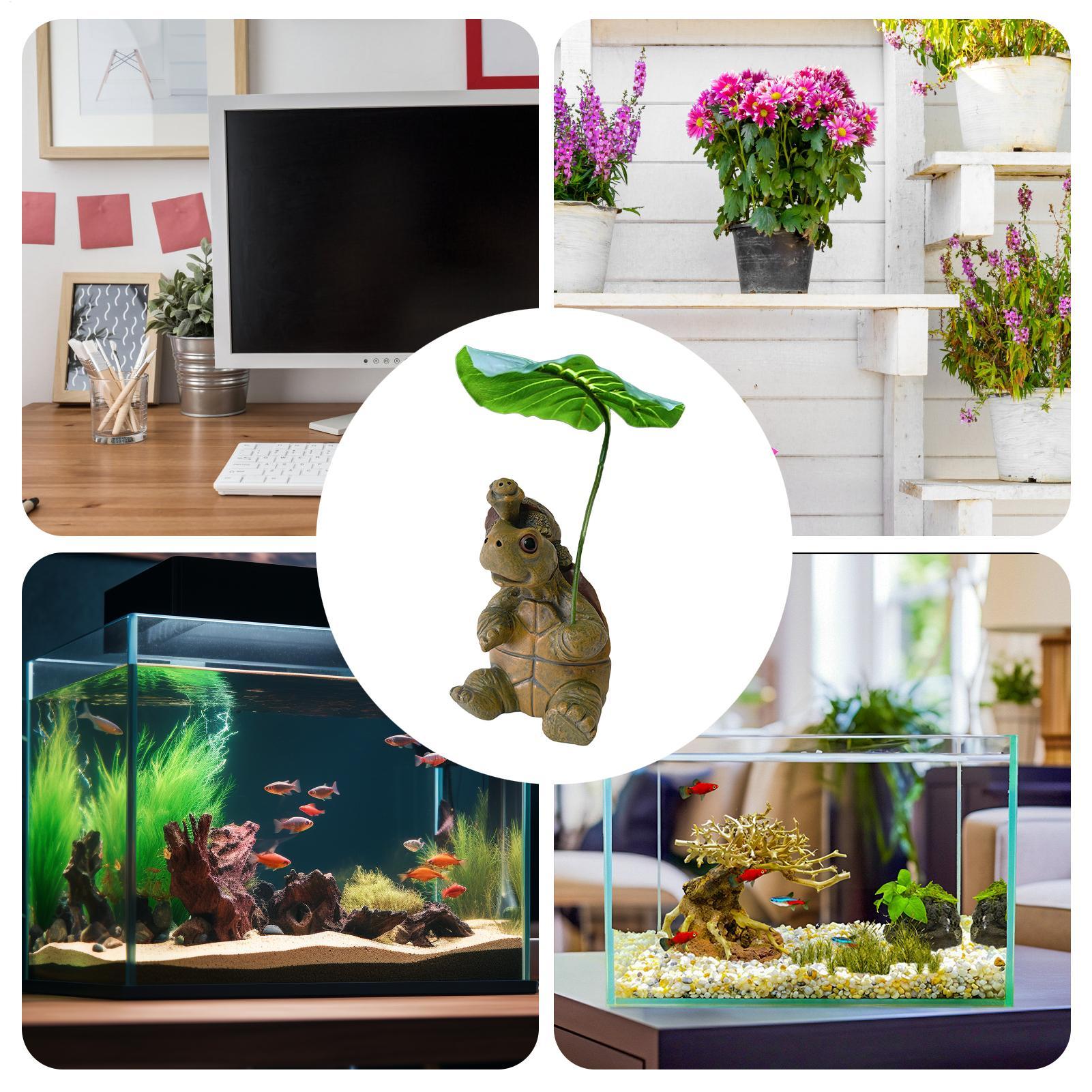 Estátua de Tartaruga para Deco - Ocean Aquarium avaliação e preço