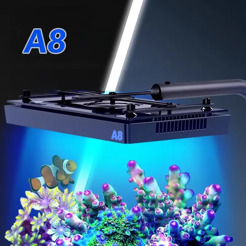Luz LED Marinha A8SE II Max Bl - Marine Aquarium avaliação e preço