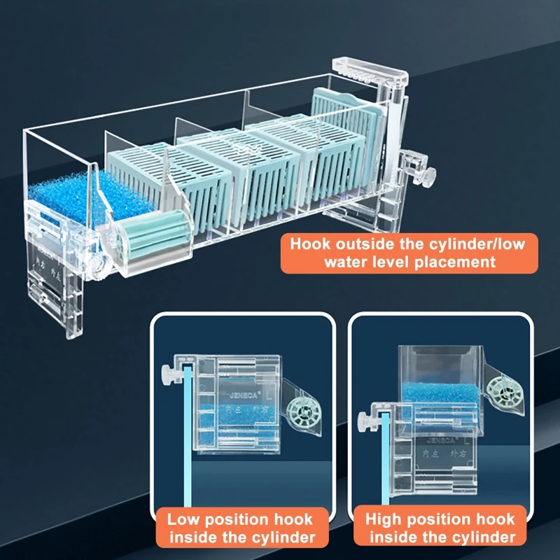 Rolo de filtro cascata montado - Reef Tank Filter avaliação e preço