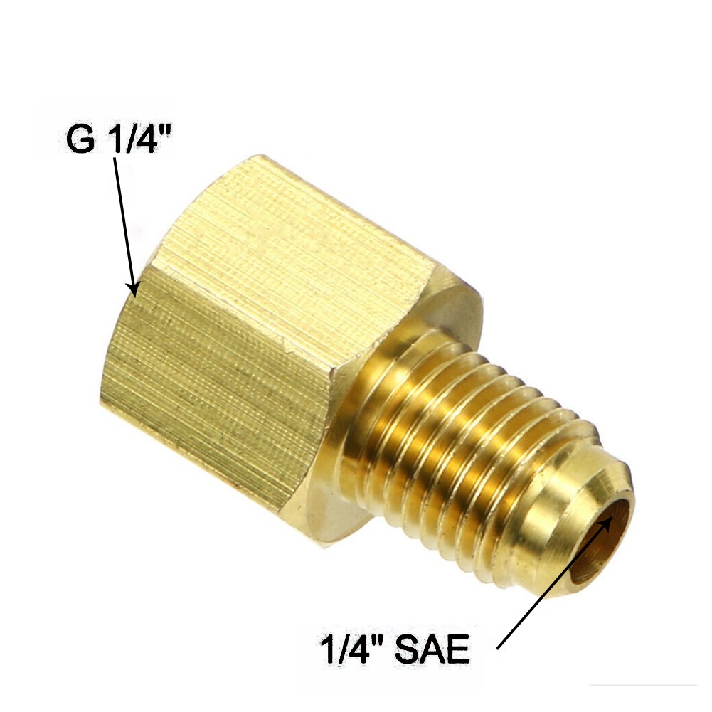 1pc adaptador 1/4 
